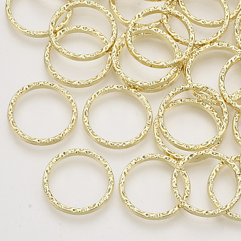 Alloy Linking Rings, Round Ring, Light Gold, 20x2mm, 16mm inner diameter