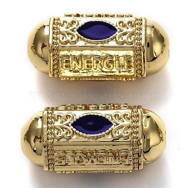 Brass Enamel Beads(KK-B028-23G-C)-2