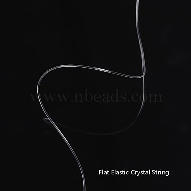 Cordon de cristal élastique japonais rond(EW-G008-01-0.8mm)-3