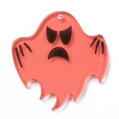 Halloween Translucent Acrylic Pendants(OACR-B001-02F)-2