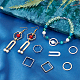 DIY Earring Making Finding Kit(KK-CA0003-47)-4