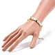 ABS Imitation Pearl & Synthetic Hematite Beaded Bracelet Necklace(SJEW-JS01240)-3