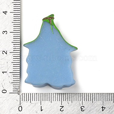 Ghost with Witch Hat Halloween Opaque Resin Decoden Cabochons(RESI-R446-02N)-3