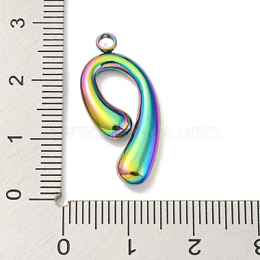 Ion Plating(IP) 304 Stainless Steel Pendants(STAS-C079-15M)-3