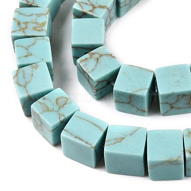 Natural Turquoise Beads Strands(G-T139-6x6-26A)-3