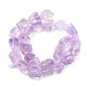 Rough Raw Natural Amethyst Beads Strands(G-C069-01)-2