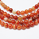 Natural Red Agate Bead Strands(X-G-G880-05-8mm)-1