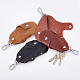Nbeads 3Pcs 3 Colors Cattle Hide Keychains(FIND-NB0002-19)-4