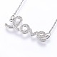 304 Stainless Steel Pendant Necklaces(NJEW-H486-15P)-1