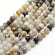Natural Bamboo Leaf Agate Beads Strands(G-F364-02-6mm)-1
