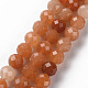 Natural Red Aventurine Beads Strands(G-S362-116E)-1