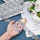 Elite 2 Cards Wave-Shaped Polyester Ribbons(OCOR-PH0001-89B)-3