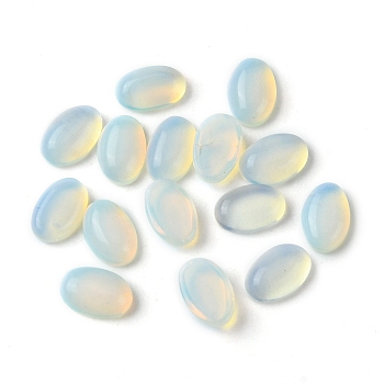 Opalite Cabochons, Oval, 6x4x2~2.5mm