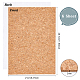 BENECREAT Cork Self-adhesive Wall Decorate(DIY-BC0004-87)-2