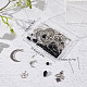 Kit de fabrication de boucles d'oreilles gothiques DIY sunnyclue(DIY-SC0020-85)-7