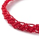 Nylon Thread Braided Cord Bracelet(BJEW-JB07412-01)-4