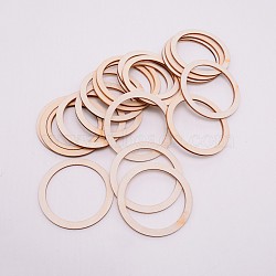 Unfinished Wood Linking Rings, Laser Cut Wood Shapes, for DIY Crafts and Jewelry Making, Tan, 73.5x2.5mm, Inner Diameter: 60mm(WOOD-WH0099-12F)