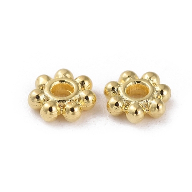 Tibetan Style Alloy Daisy Spacer Beads(LF0991Y-G-RS)-2