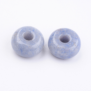 natürliche blaue Aventurin europäischen Perlen(X-G-K216-02A)-2