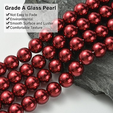 brins de perles de verre écologiques(HY-A008-12mm-RB038)-3