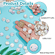 Natural Akoya Shell Disc Charms(SHEL-WH0005-05A)-4