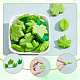 24Pcs 4 Styles Silicone Beads(SIL-GO0001-36)-3
