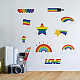 8 Sheets 8 Styles PVC Waterproof Wall Stickers(DIY-WH0345-056)-6