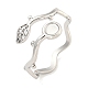 Non-Tarnish 304 Stainless Steel Cuff Finger Ring Components(X-STAS-P365-28P)-1