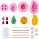 3D Fruits Food Grade Silicone Molds Kits(DIY-PH0004-76)-1