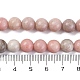 Natural Pink Opal Beads Strands(G-E444-28-8mm-01)-2