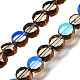 Electroplated Transparent Glass Beads Strands(GL-CBA98F0-06B-07)-1