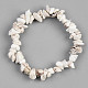 Unisex Chip Natural Magnesite Beaded Stretch Bracelets(BJEW-S143-41)-2