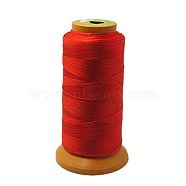 Nylon Sewing Thread, Red, 0.5mm, about 260~300m/roll(NWIR-G004-0.5mm-12)