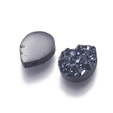 Imitation Druzy Gemstone Resin Beads(RESI-L026-C01)-2