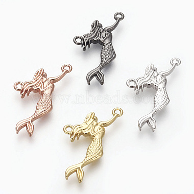 Mixed Color Fish Brass Pendants