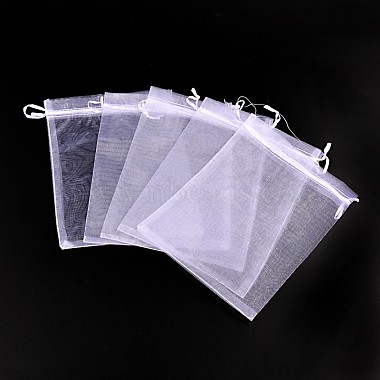 Rectangle Jewelry Packing Drawable Pouches(X-OP-S004-17x23cm-1)-2