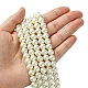 Eco-Friendly Dyed Glass Pearl Round Bead Strands(X-HY-A002-8mm-RB011)-4