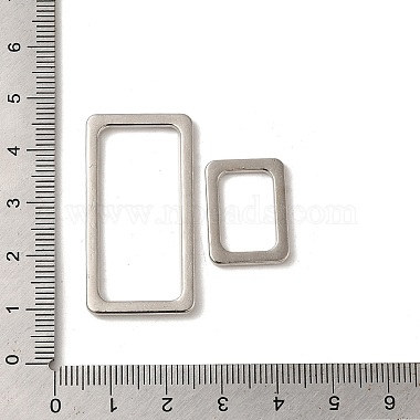2Pcs 2 Styles Alloy Linking Rings(FIND-A038-37P)-3