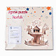 DIY Christmas Style Hand Painting 3D Courtyard Crafts Assembly Kit(DIY-N004-01)-6
