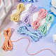 30m 6 couleurs cordons &eacute;lastiques en polyester(EC-TA0001-07C)-6