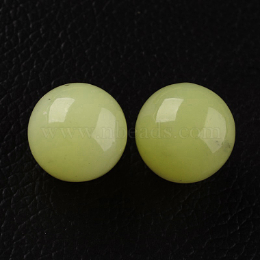 Natural Lemon Jade Round Ball Beads(G-I174-16mm-02)-2