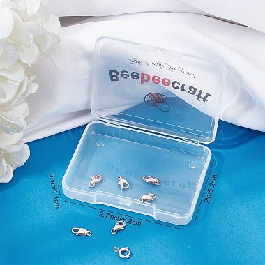 beebeecraft 30pcs contenants de perles en plastique transparent(CON-BBC0001-01)-4