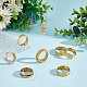 Unicraftale 10Pcs 5 Size 304 Stainless Steel Grooved Finger Ring Settings(STAS-UN0041-21G)-3