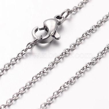 304 Stainless Steel Necklace(MAK-K004-15P)-2