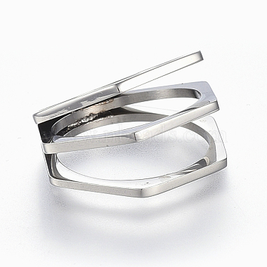 304 Stainless Steel Wide Band Finger Rings(RJEW-E153-02P)-2