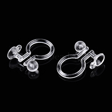 Plastic Clip-on Earring Findings(X-KY-R014-01)-3