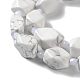 Natural Howlite Beads Strands(G-C182-23-01)-4