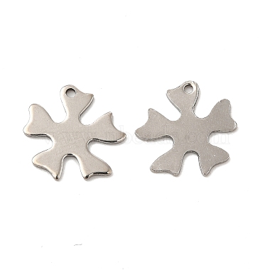 Stainless Steel Color Flower 201 Stainless Steel Charms