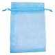 Organza Gift Bags with Drawstring(OP-R016-9x12cm-08)-1
