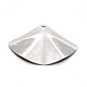 Carved 304 Stainless Steel Fan Pendants(X-STAS-N073-10)-2